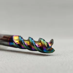 HRC60 End mills for aluminum and copper