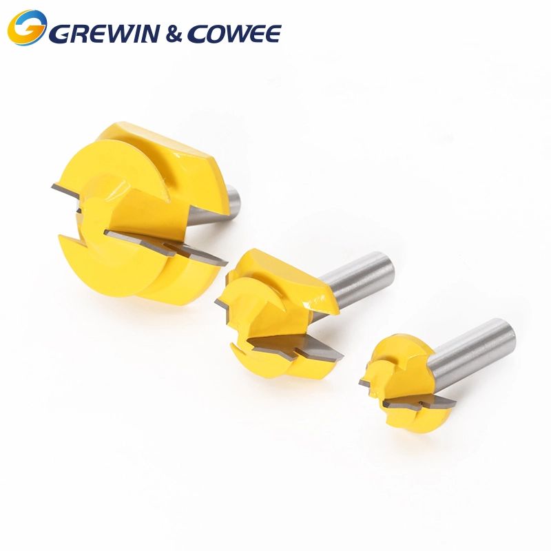 Grewin&Cowee 3PCS 2flutes Router Bit Set YG6 45 steel with 1/2-Inch 12mm Shank 45 Degree Lock Miter Solid Carbide Tenon Jointer for Doors,Tables,Shelves,Cabinets,DIY Woodwork Chinese supplier - Image 6